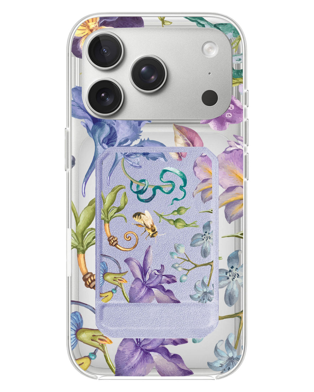 iPhone Magnetic Multifold Wallet - Violetta