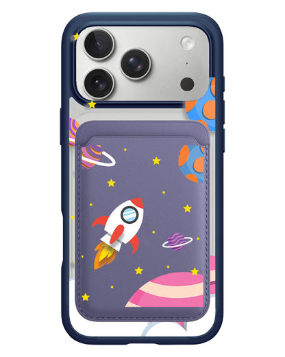 iPhone Magnetic Wallet Case - Neverland