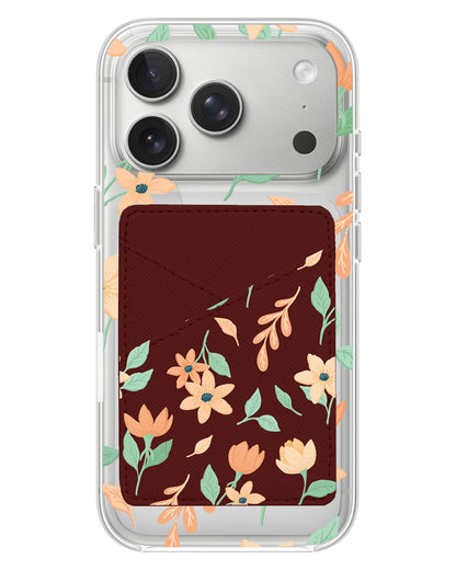 iPhone Phone Wallet Case - Birth Flower 4.0