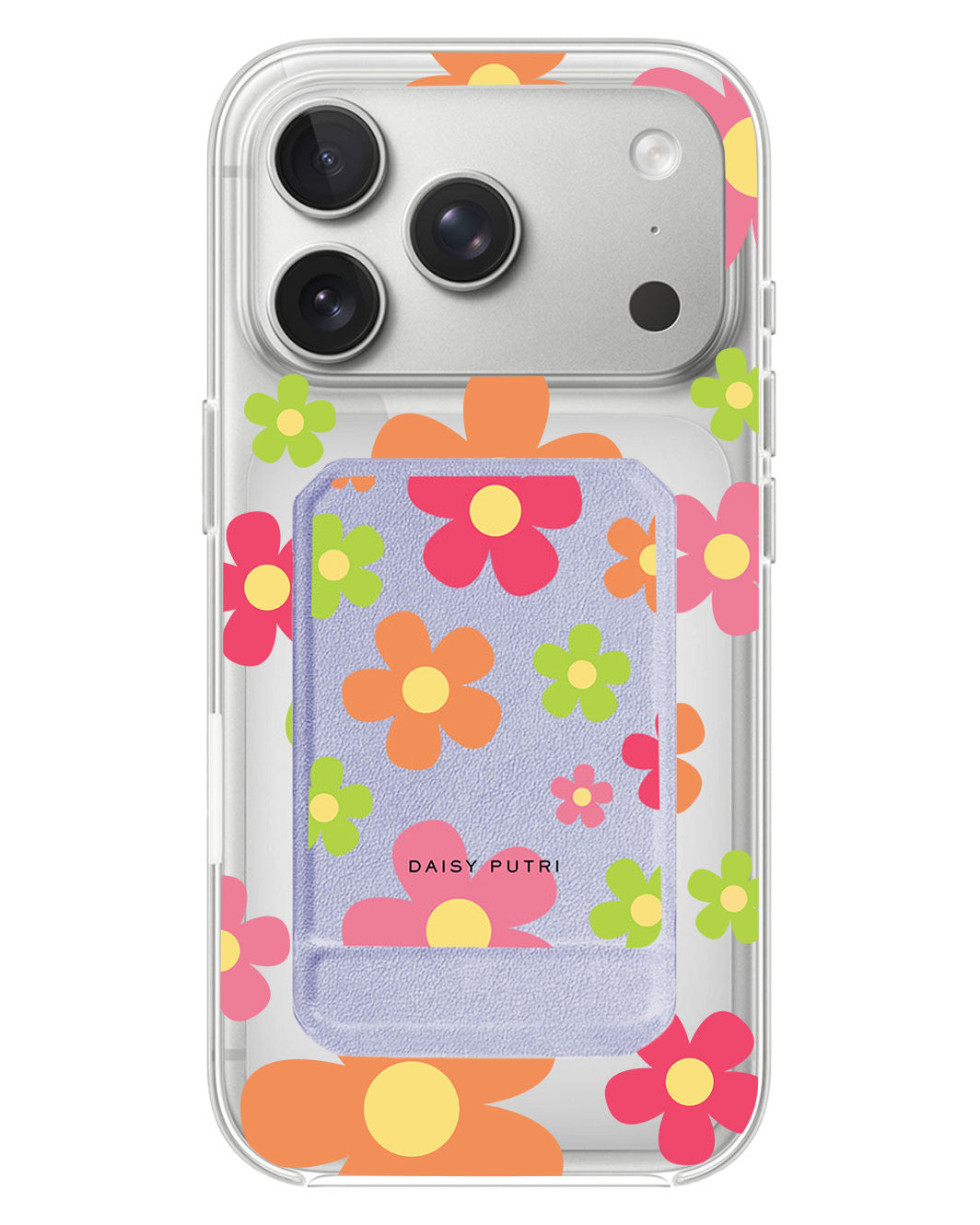 iPhone Magnetic Multifold Wallet - Daisy Sunshine 2.0