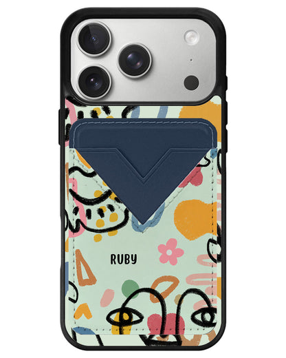 iPhone Avant Wallet Case - Abstract 4