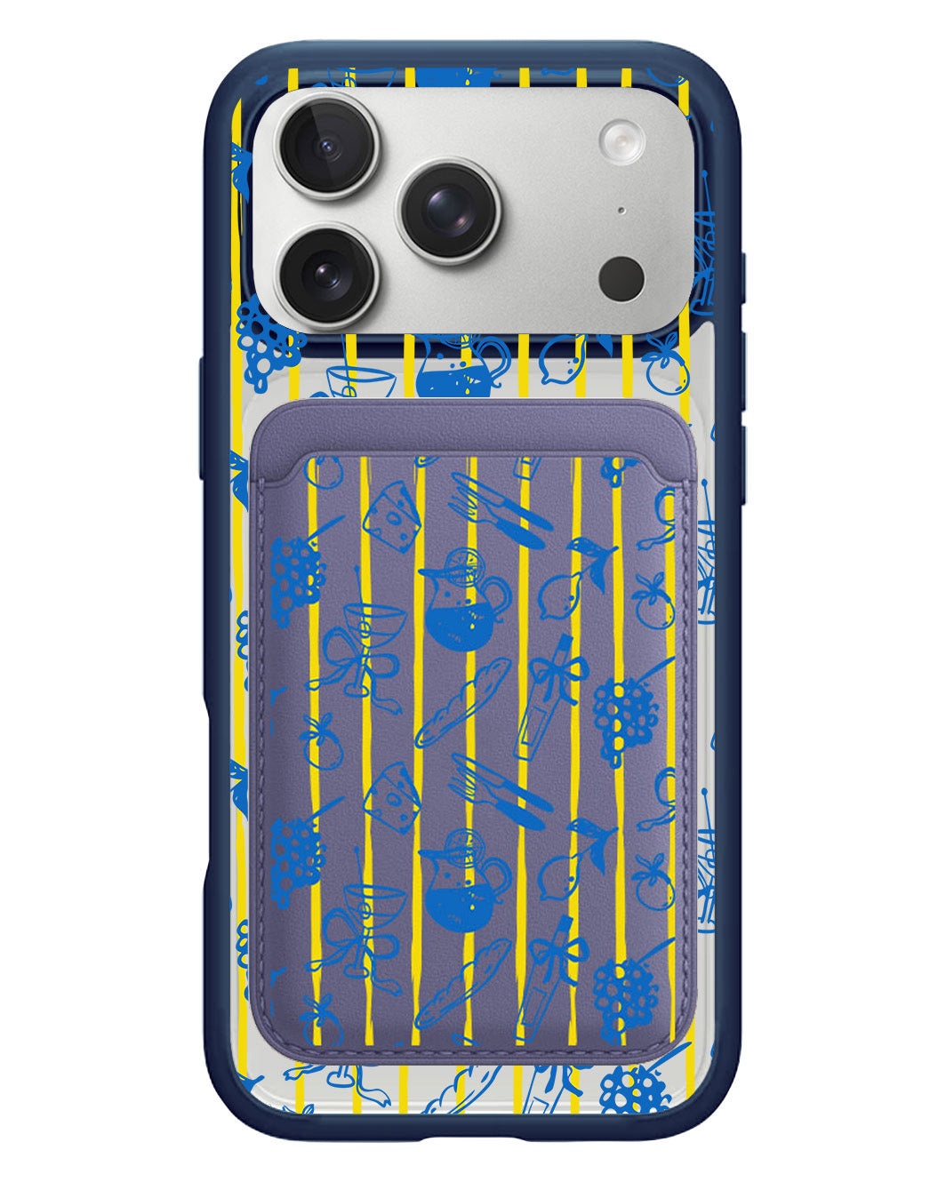 iPhone Magnetic Wallet Case - Italian Summer