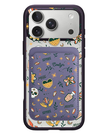 iPhone Magnetic Wallet Case - Mystic