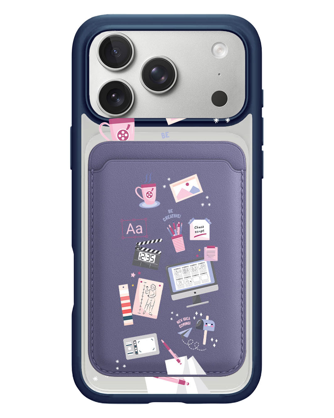 iPhone Magnetic Wallet Case - Designer