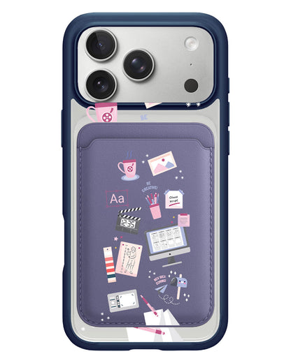 iPhone Magnetic Wallet Case - Designer