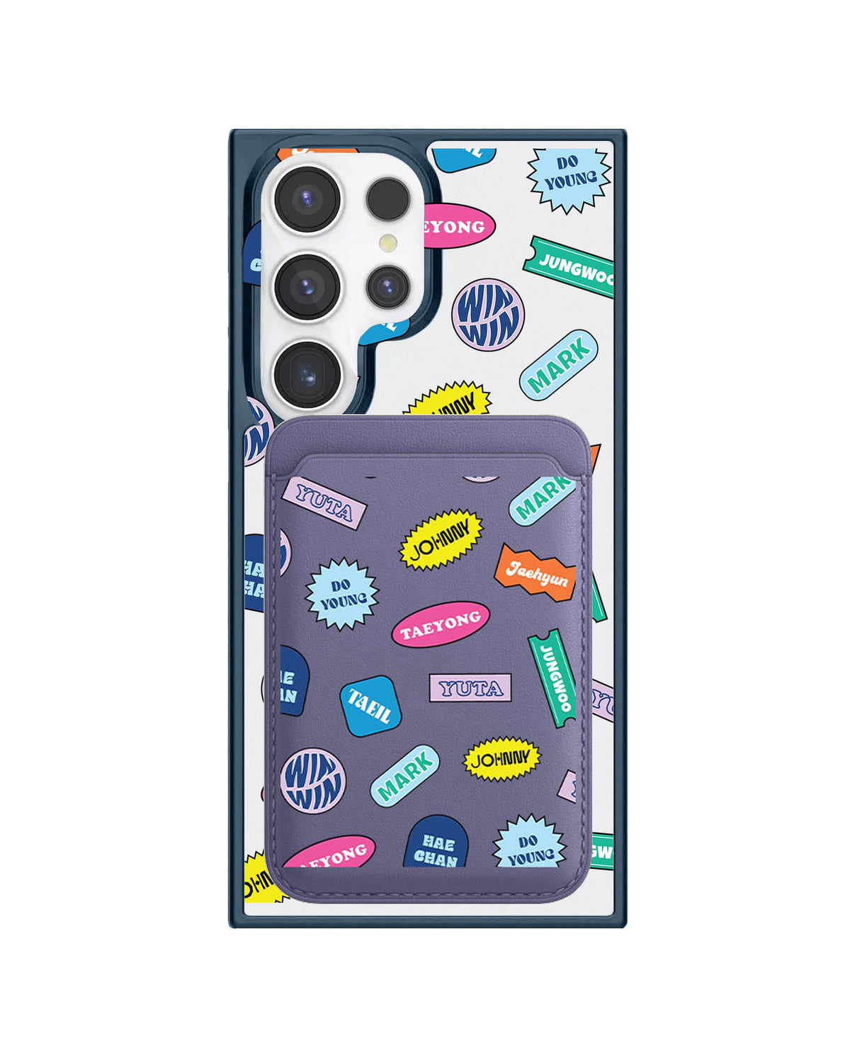 Android Magnetic Wallet Case - NCT127 Squad