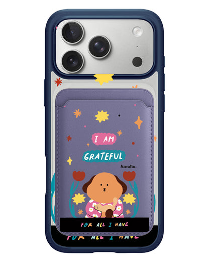 iPhone Magnetic Wallet Case - Kiku And The Cat