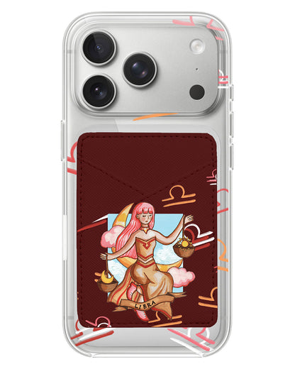 iPhone Phone Wallet Case - Libra
