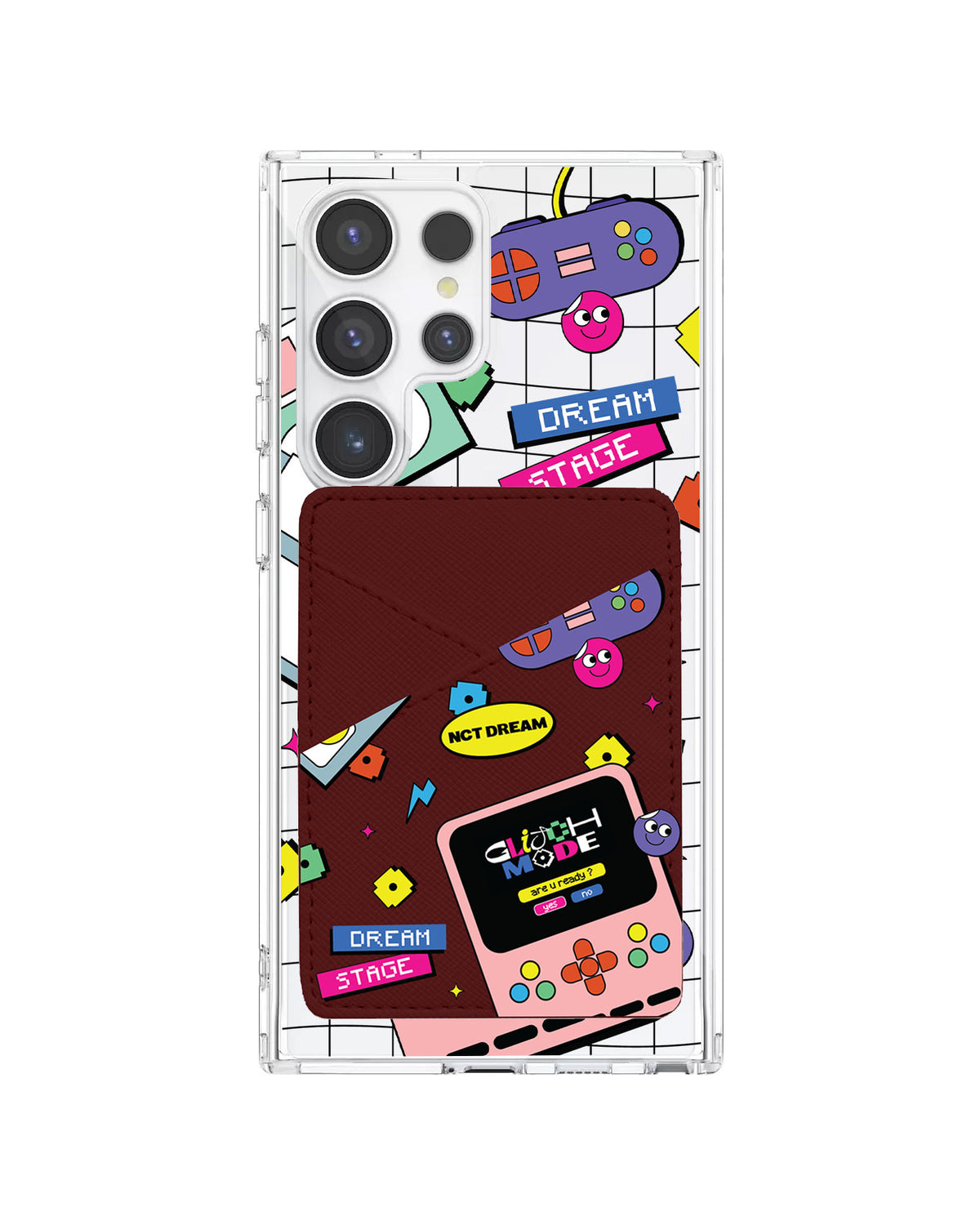 Android Phone Wallet Case - NCT Glitch Mode