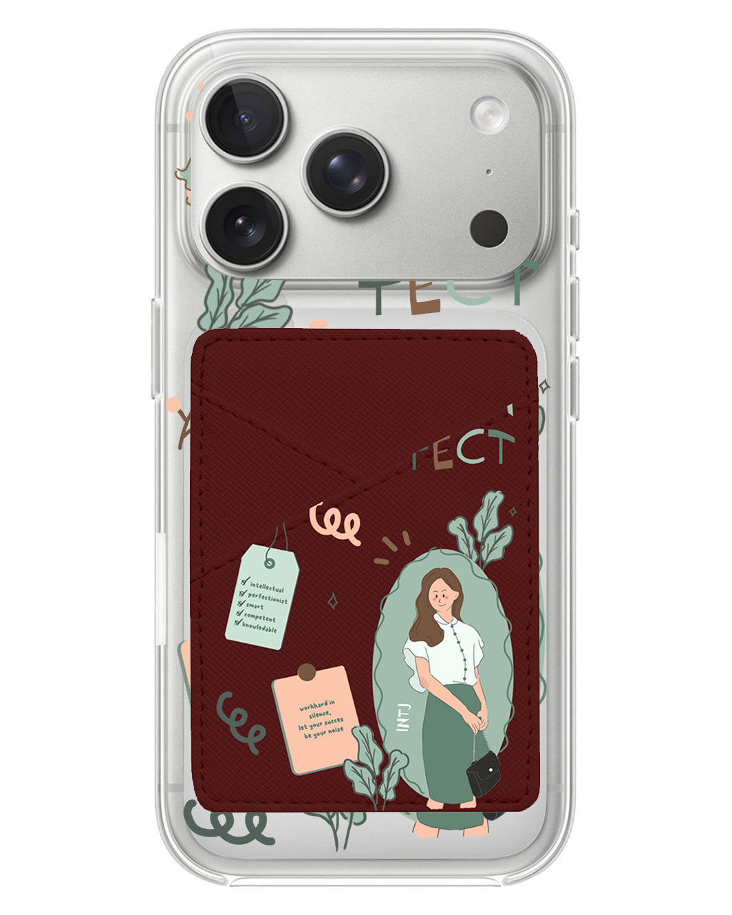 iPhone Phone Wallet Case - Intj