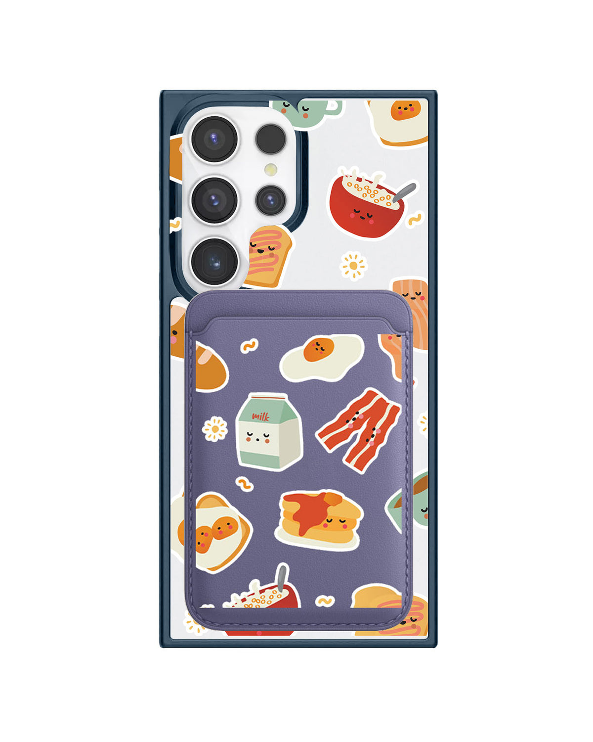 Android Magnetic Wallet Case - English Breakfast