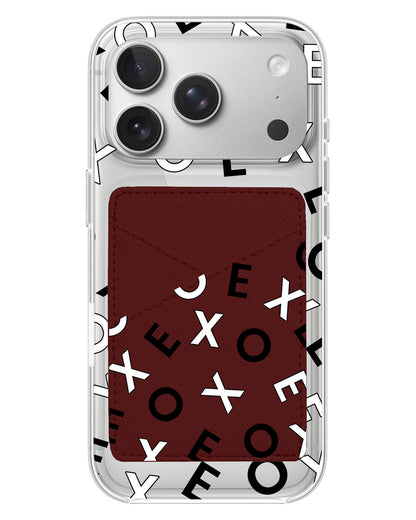iPhone Phone Wallet Case - EXO Monogram