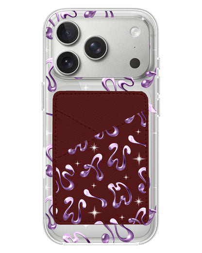 iPhone Phone Wallet Case - Chrome Monogram 4.0