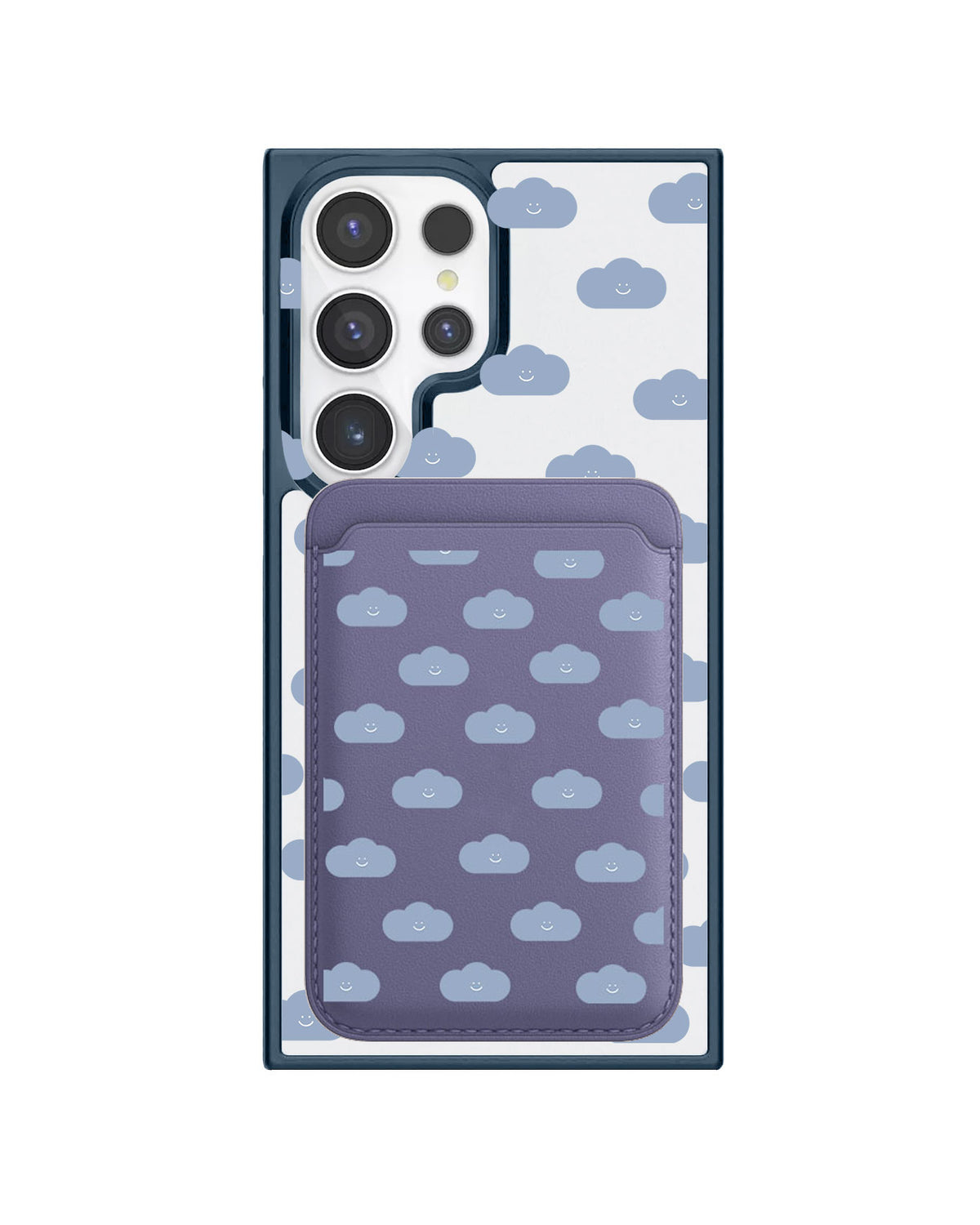 Android Magnetic Wallet Case - Dark Cloud