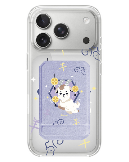 iPhone Magnetic Multifold Wallet - Goat (Chinese Zodiac / Shio)