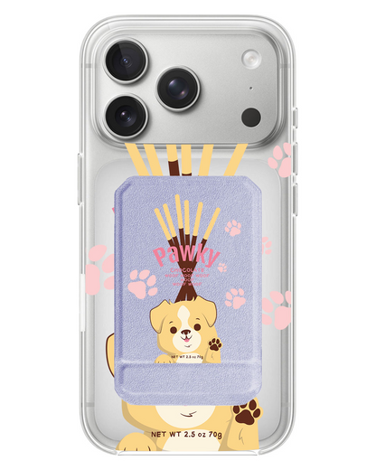 iPhone Magnetic Multifold Wallet - Pawky Dog
