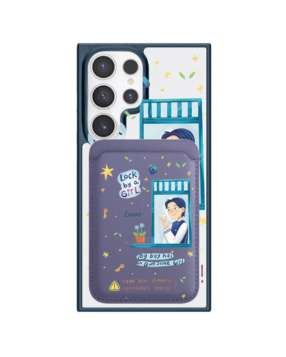 Android Magnetic Wallet Case - Crush Boy