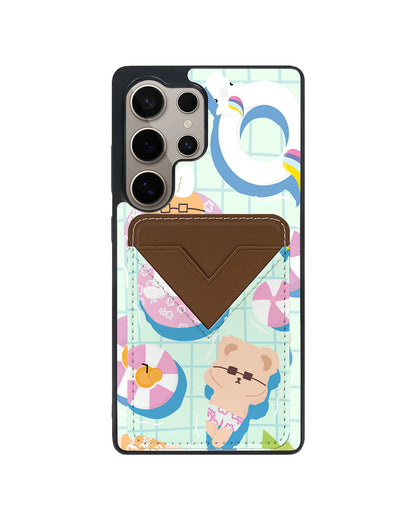Android Avant Wallet Case - Pool Party Pink