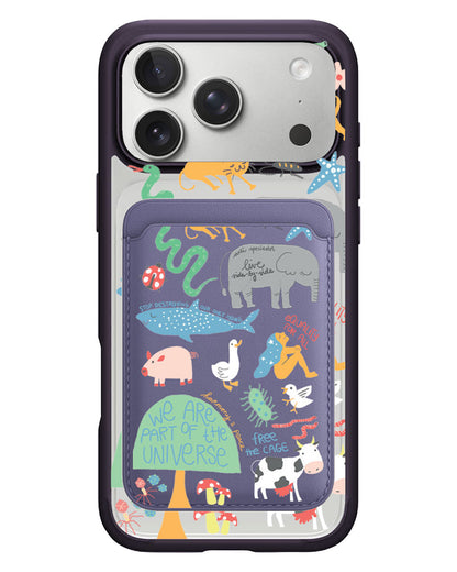 iPhone Magnetic Wallet Case - Equality