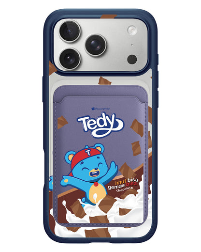 iPhone Magnetic Wallet Case - Tedy