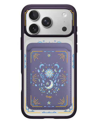 iPhone Magnetic Wallet Case - Cosmic Dream