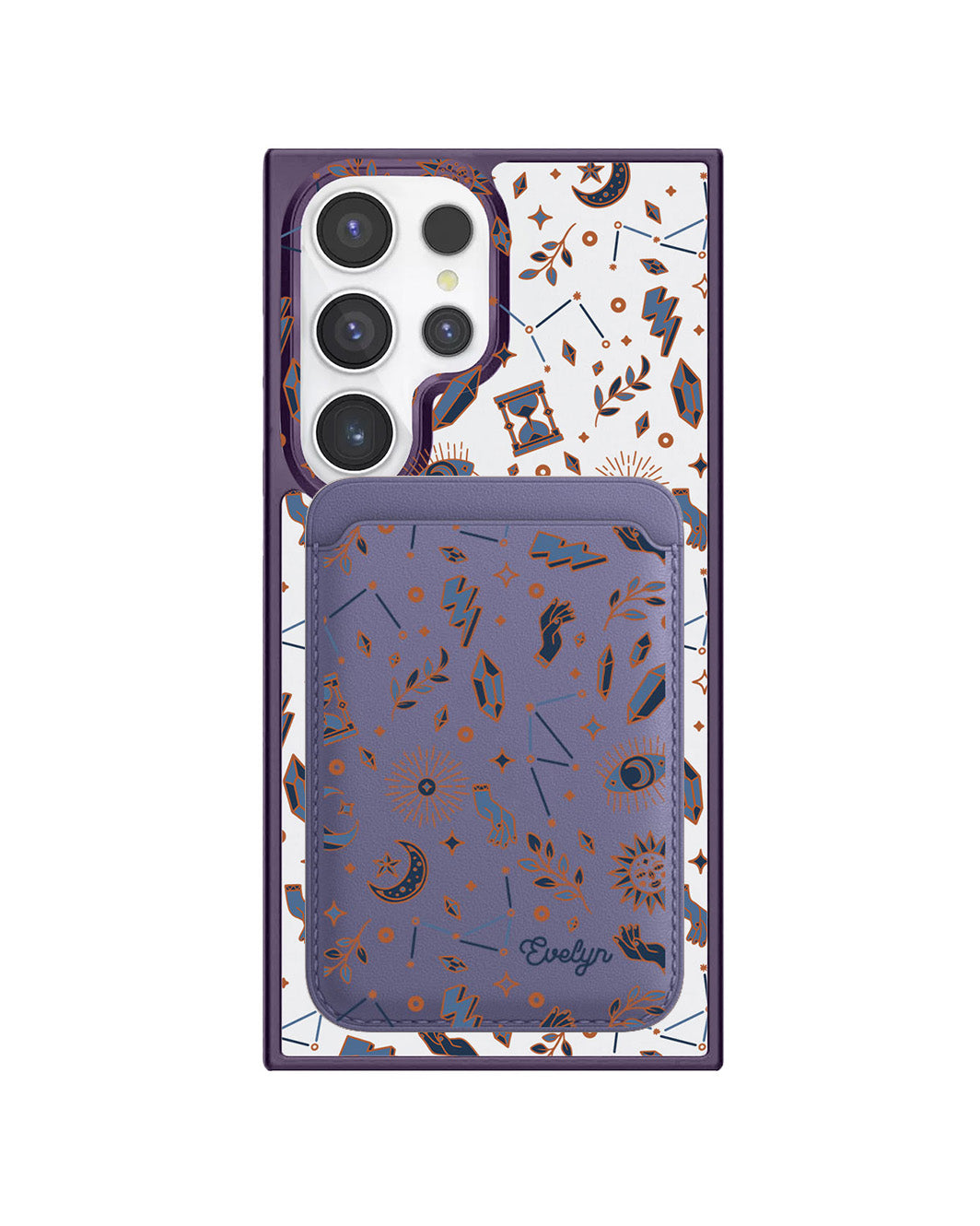 Android Magnetic Wallet Case - Stardust