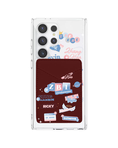 Android Phone Wallet Case - Zerobaseone Members