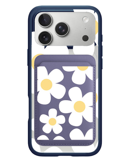 iPhone Magnetic Wallet Case - Daisy 1.0