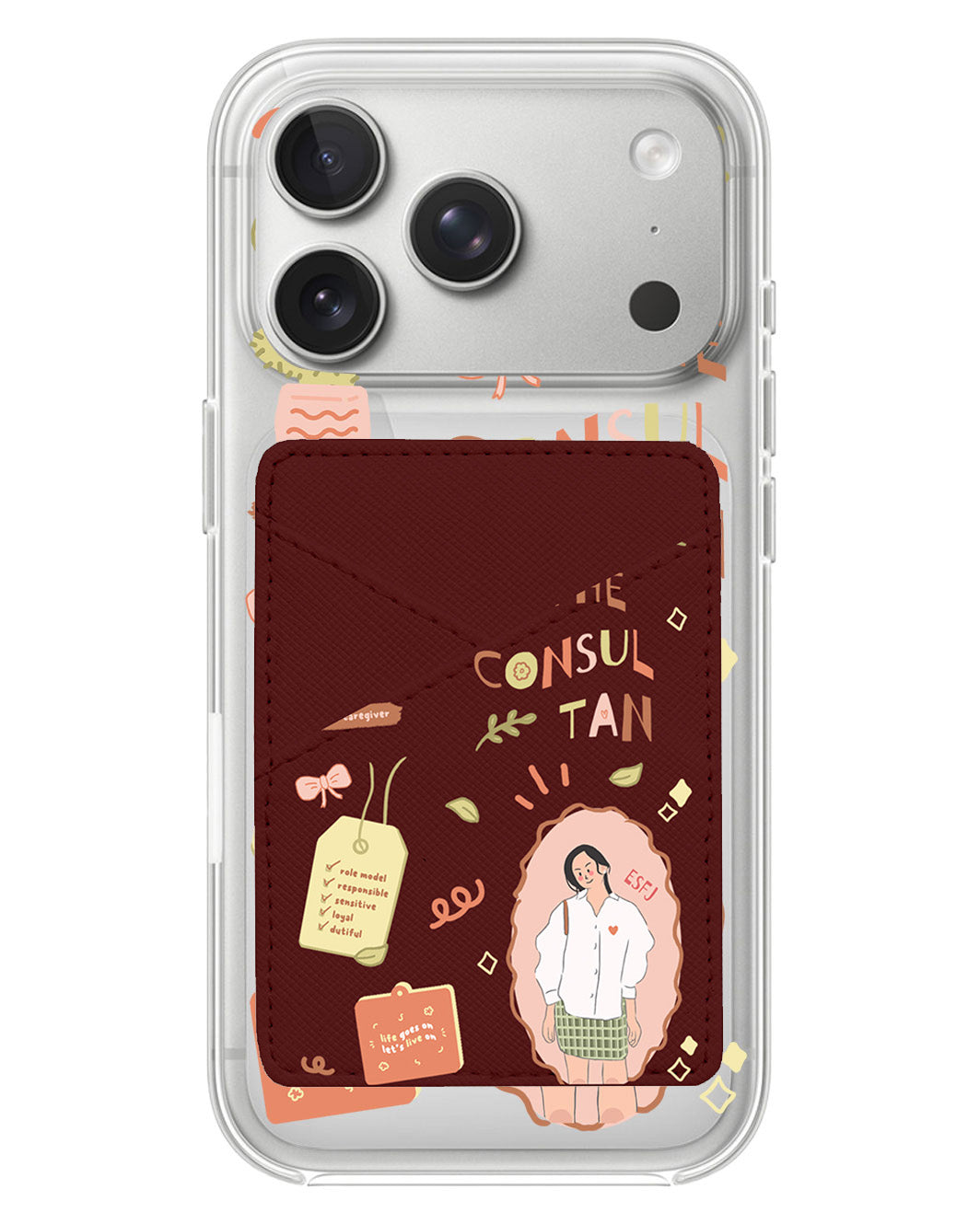 iPhone Phone Wallet Case - ESFJ