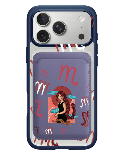 iPhone Magnetic Wallet Case - Scorpio