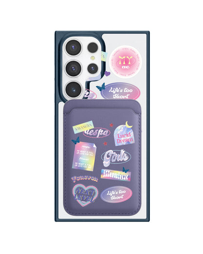 Android Magnetic Wallet Case - Aespa Girls Pack