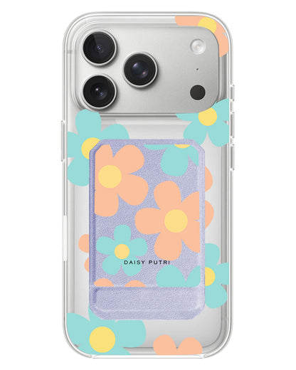 iPhone Magnetic Multifold Wallet - Daisy Daze