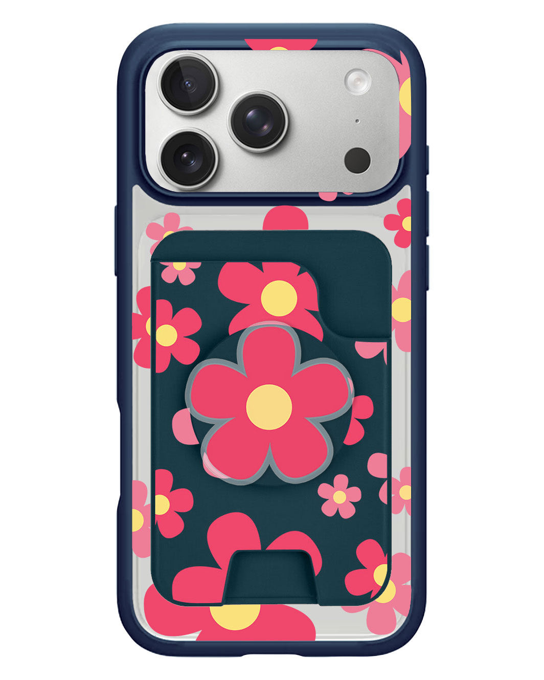 iPhone Magpop Wallet - Daisy Blush