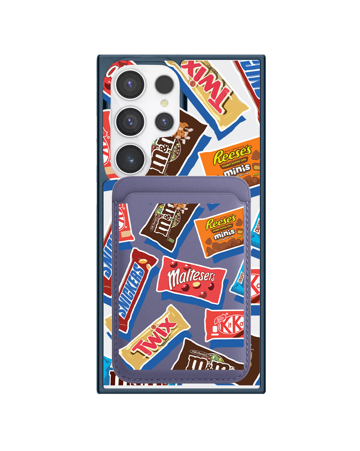 Android Magnetic Wallet Case - Choco Sweet