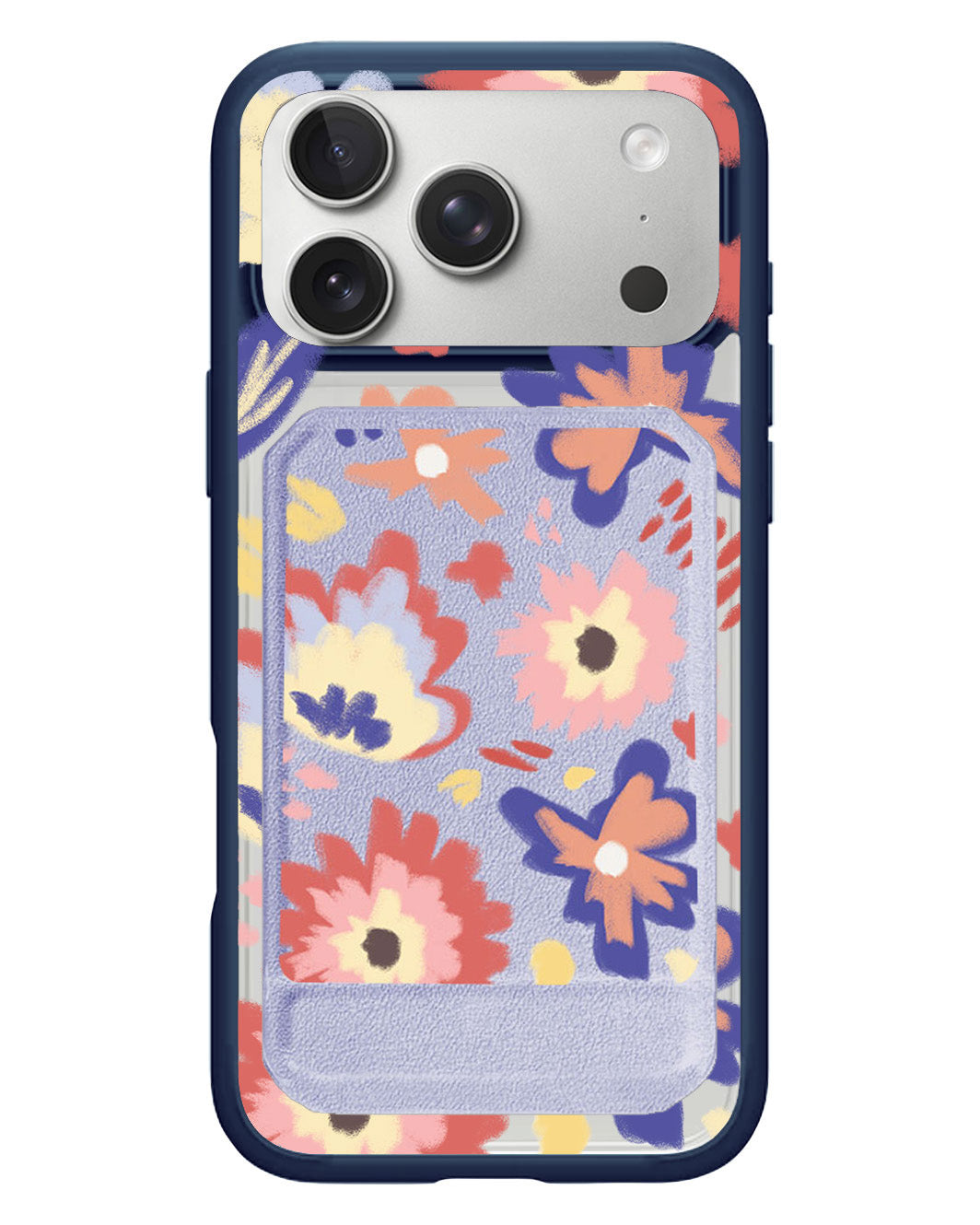 iPhone Magnetic Multifold Wallet - Flower Lovers