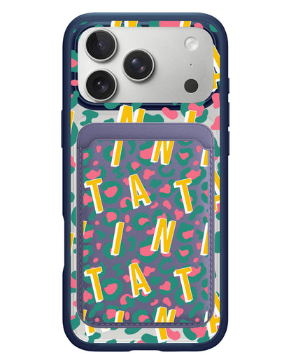 iPhone Magnetic Wallet Case - Leopard Monogram 4.0