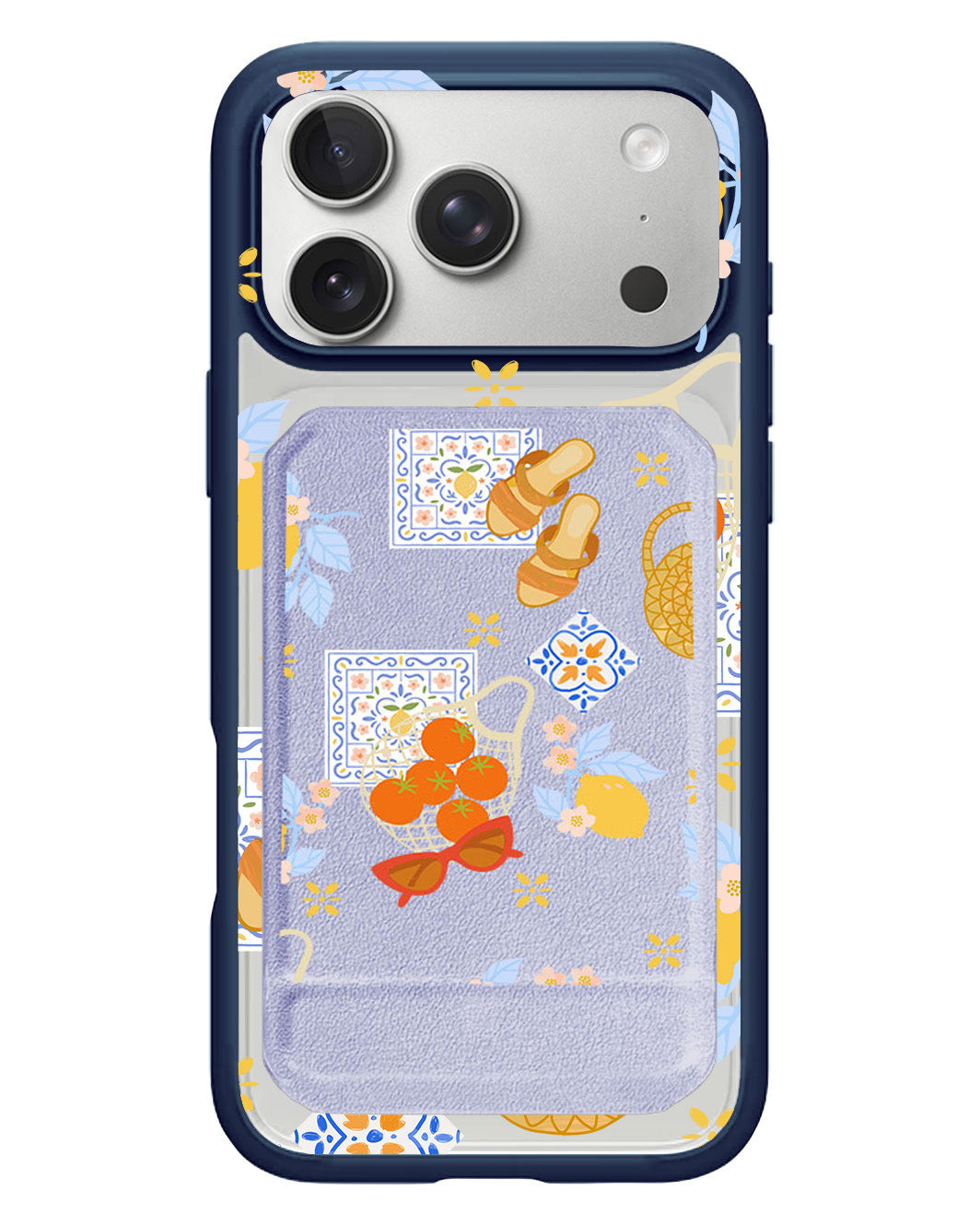 iPhone Magnetic Multifold Wallet - Santorini