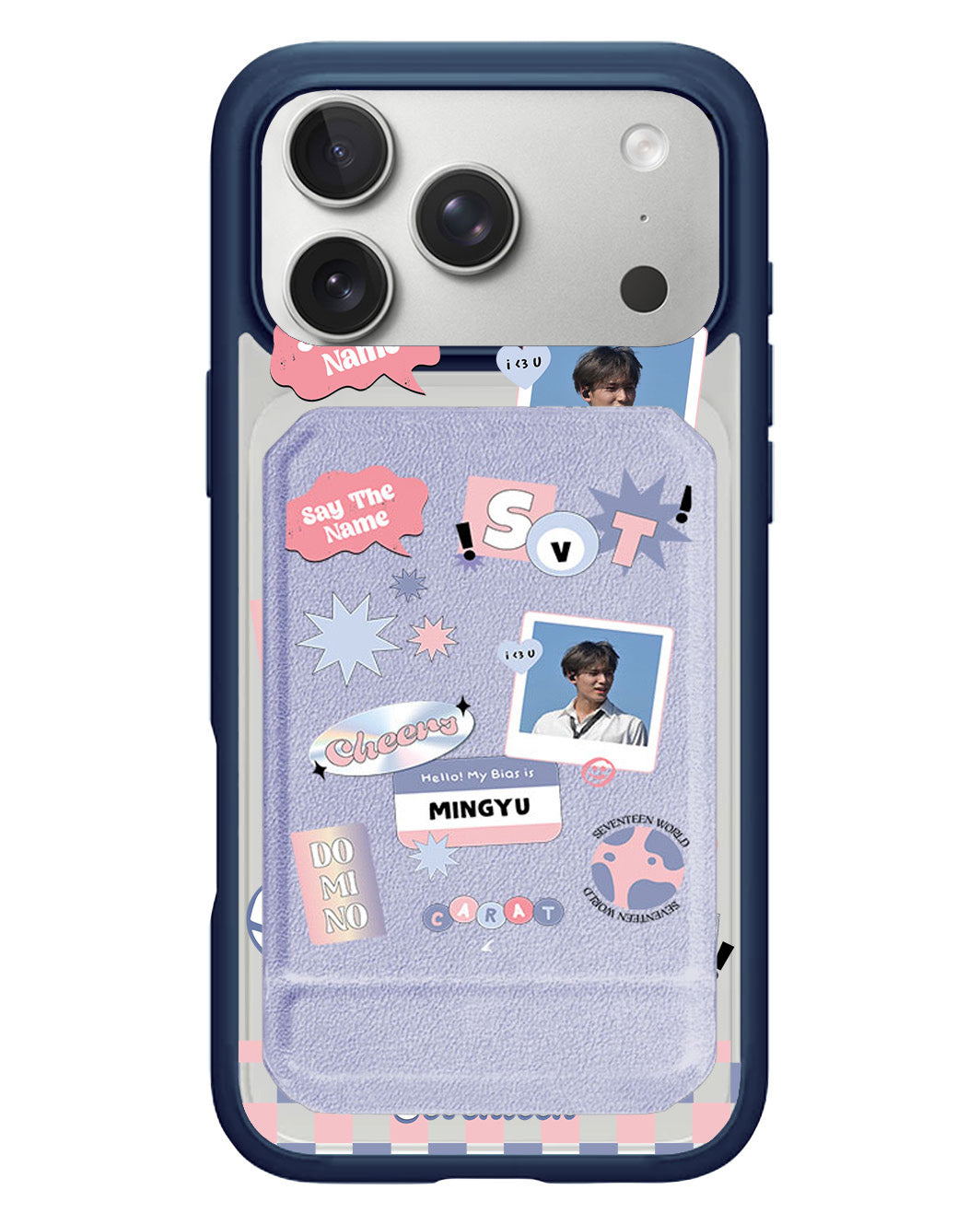 iPhone Magnetic Multifold Wallet - Seventeen World