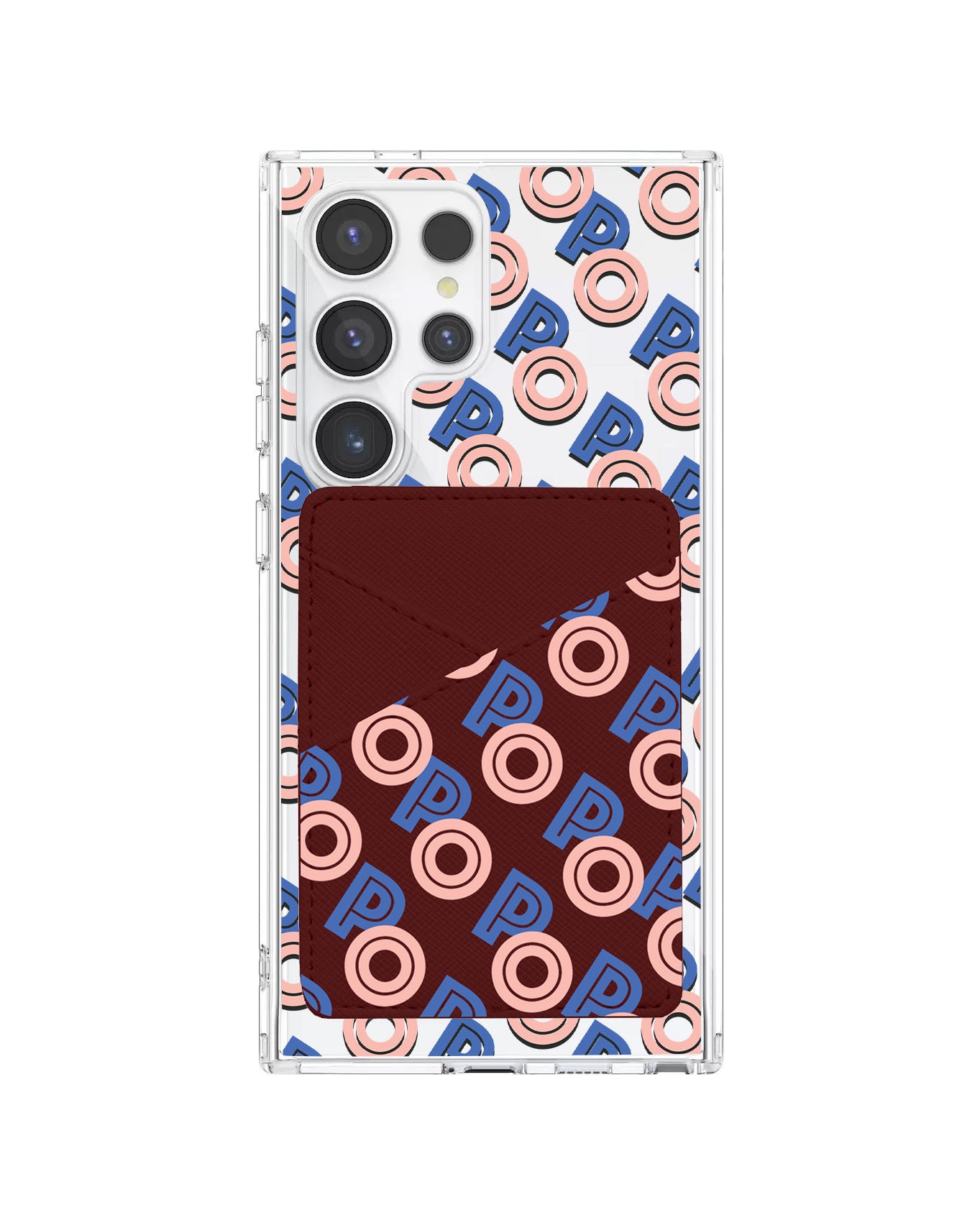 Android Phone Wallet Case - Initial 1.0 Monogram