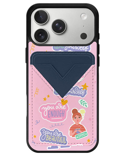 iPhone Avant Wallet Case - Be Yourself