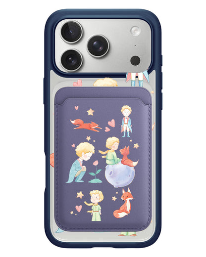 iPhone Magnetic Wallet Case - Little Prince & Fox