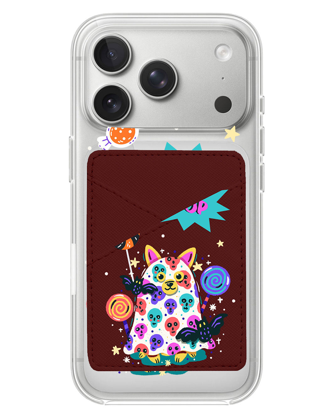 iPhone Phone Wallet Case - Puppy Monster
