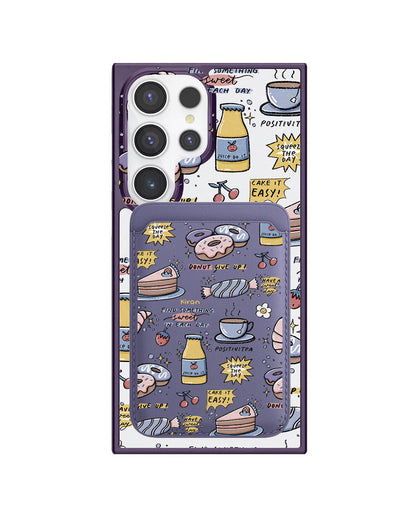 Android Magnetic Wallet Case - Sweets