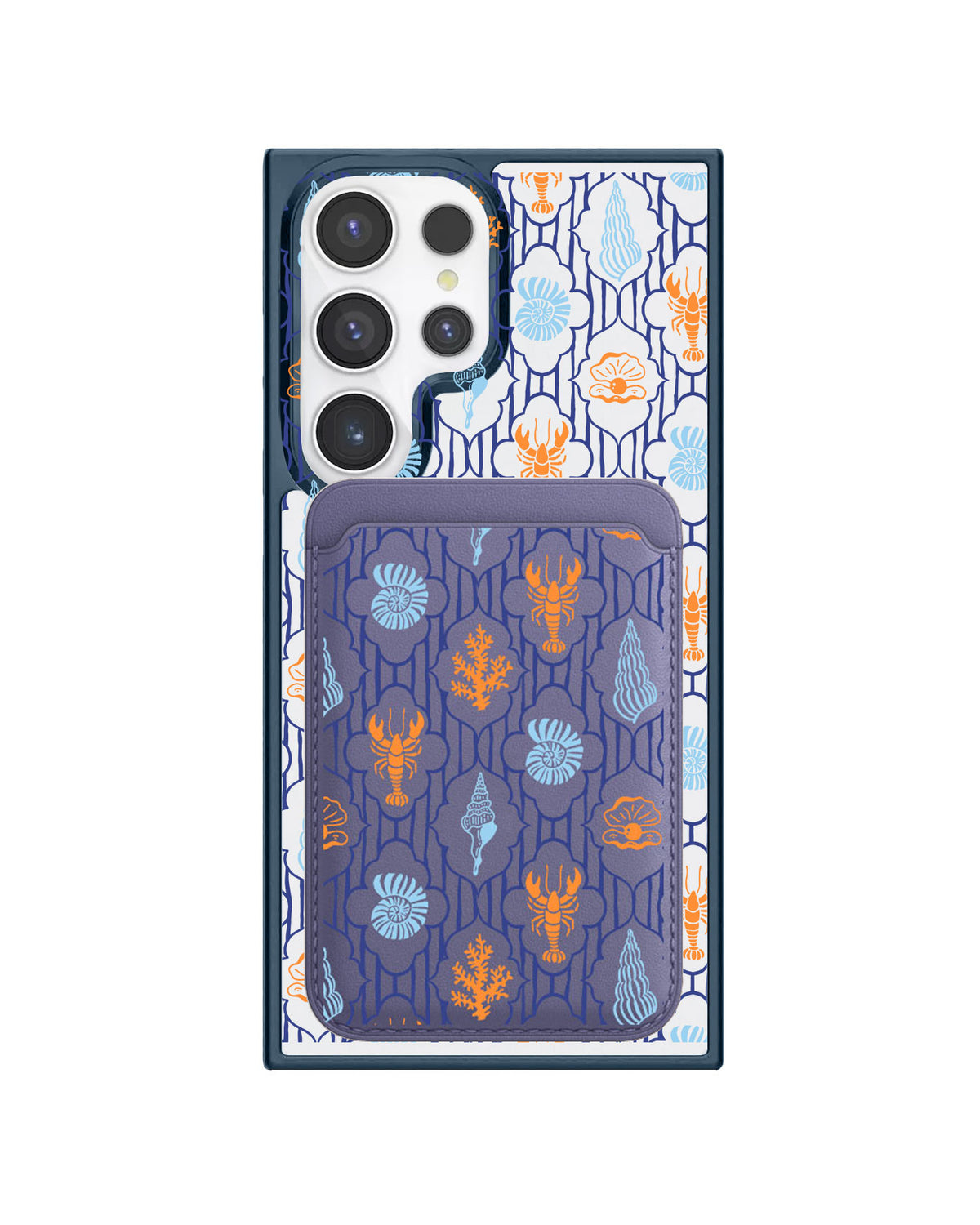 Android Magnetic Wallet Case - Seaside Opulence 3.0