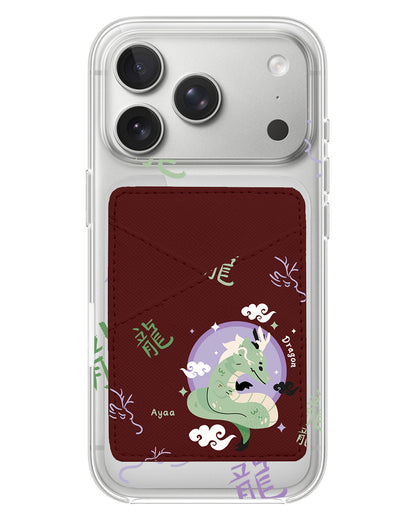 iPhone Phone Wallet Case - Shio Dragon