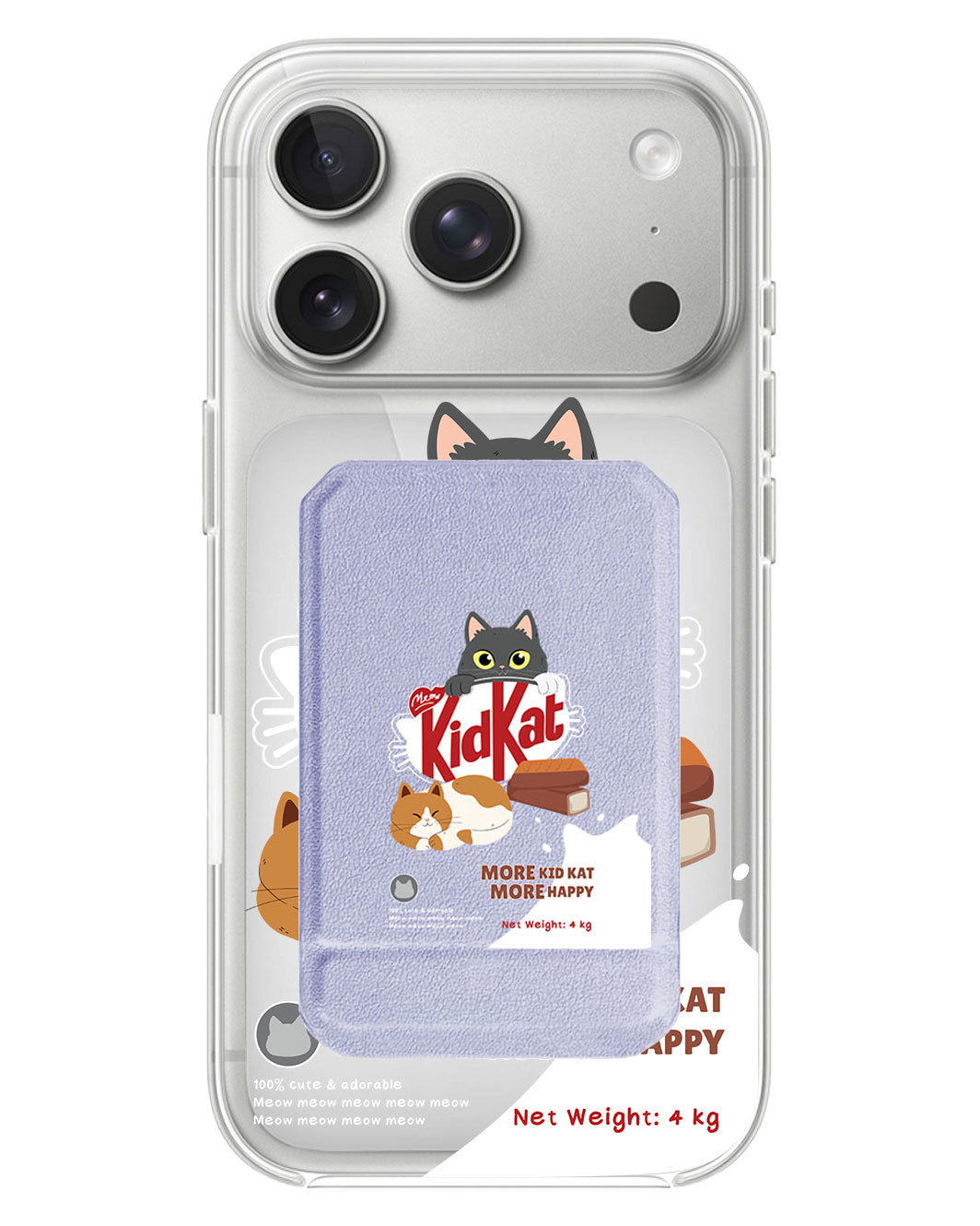 iPhone Magnetic Multifold Wallet - Kidkat