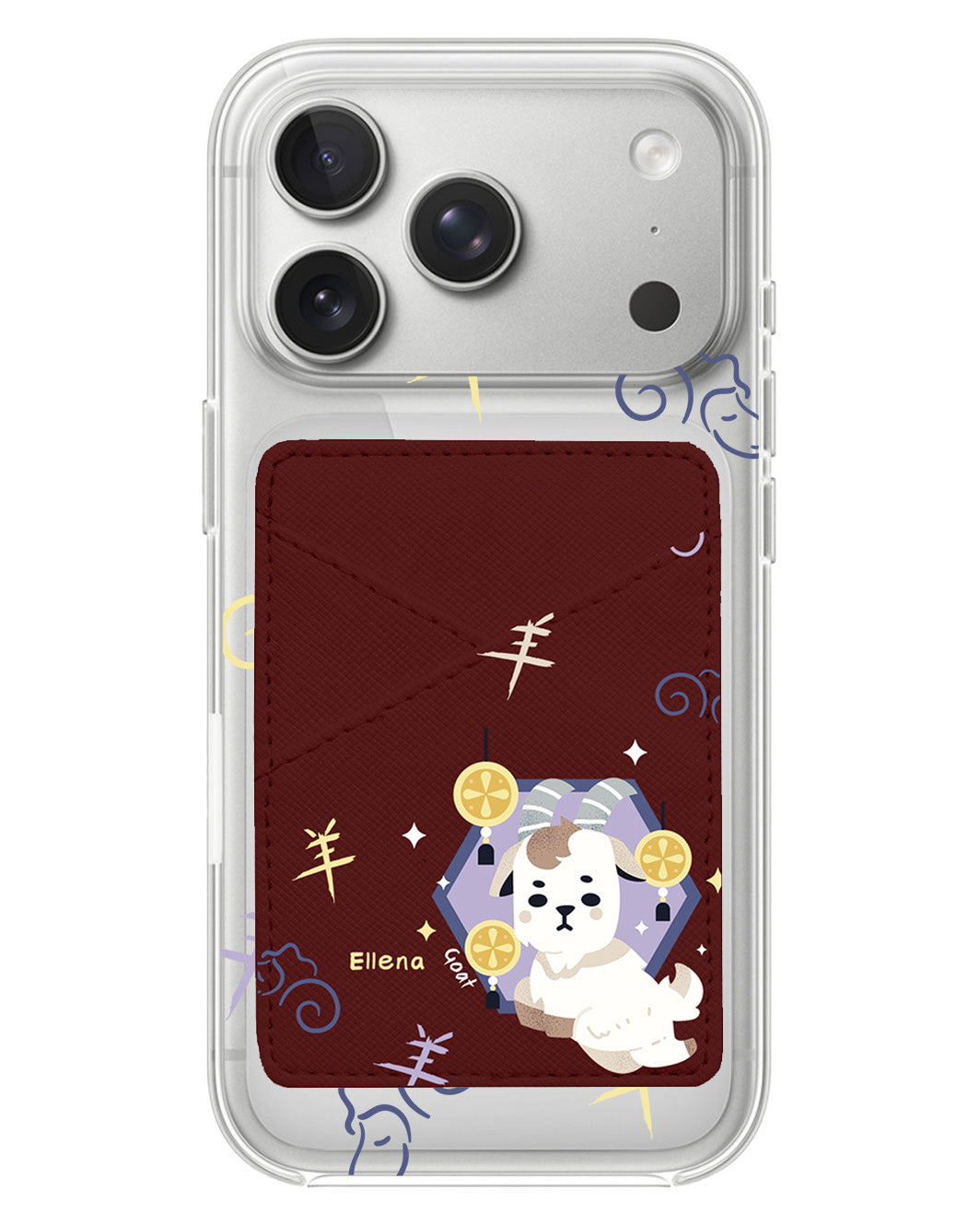 iPhone Phone Wallet Case - Shio Goat