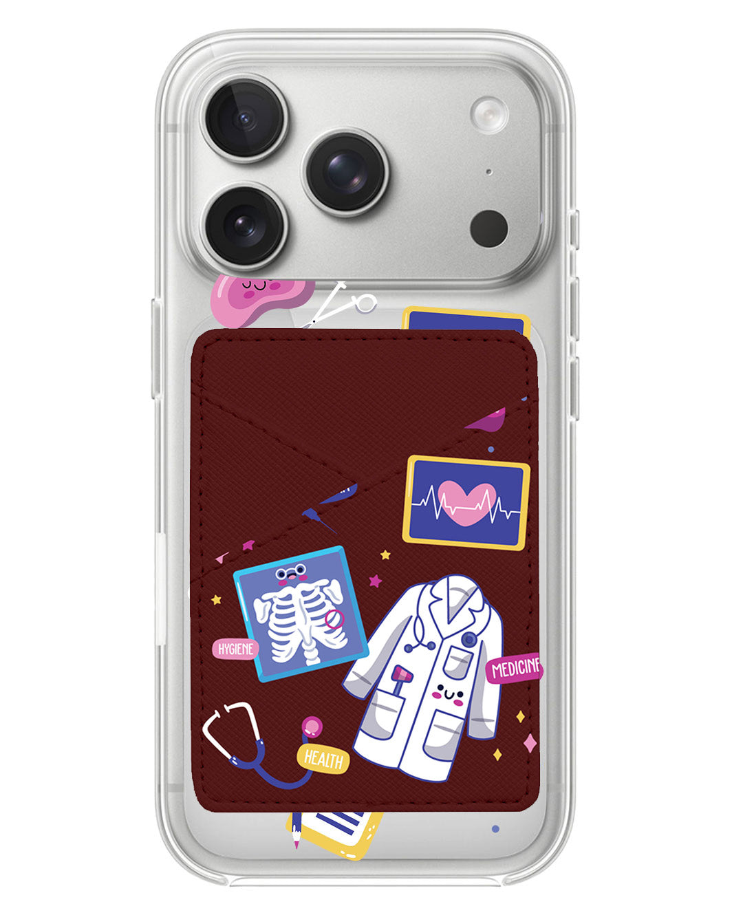 iPhone Phone Wallet Case - Doctor