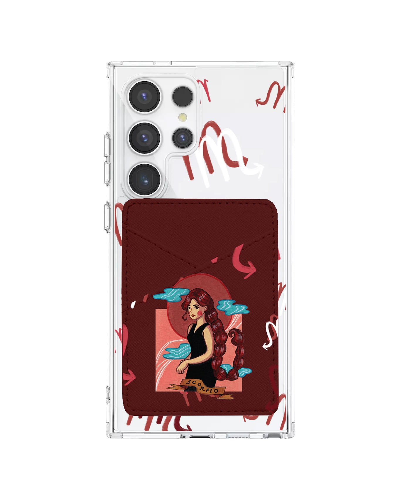 Android Phone Wallet Case - Scorpio