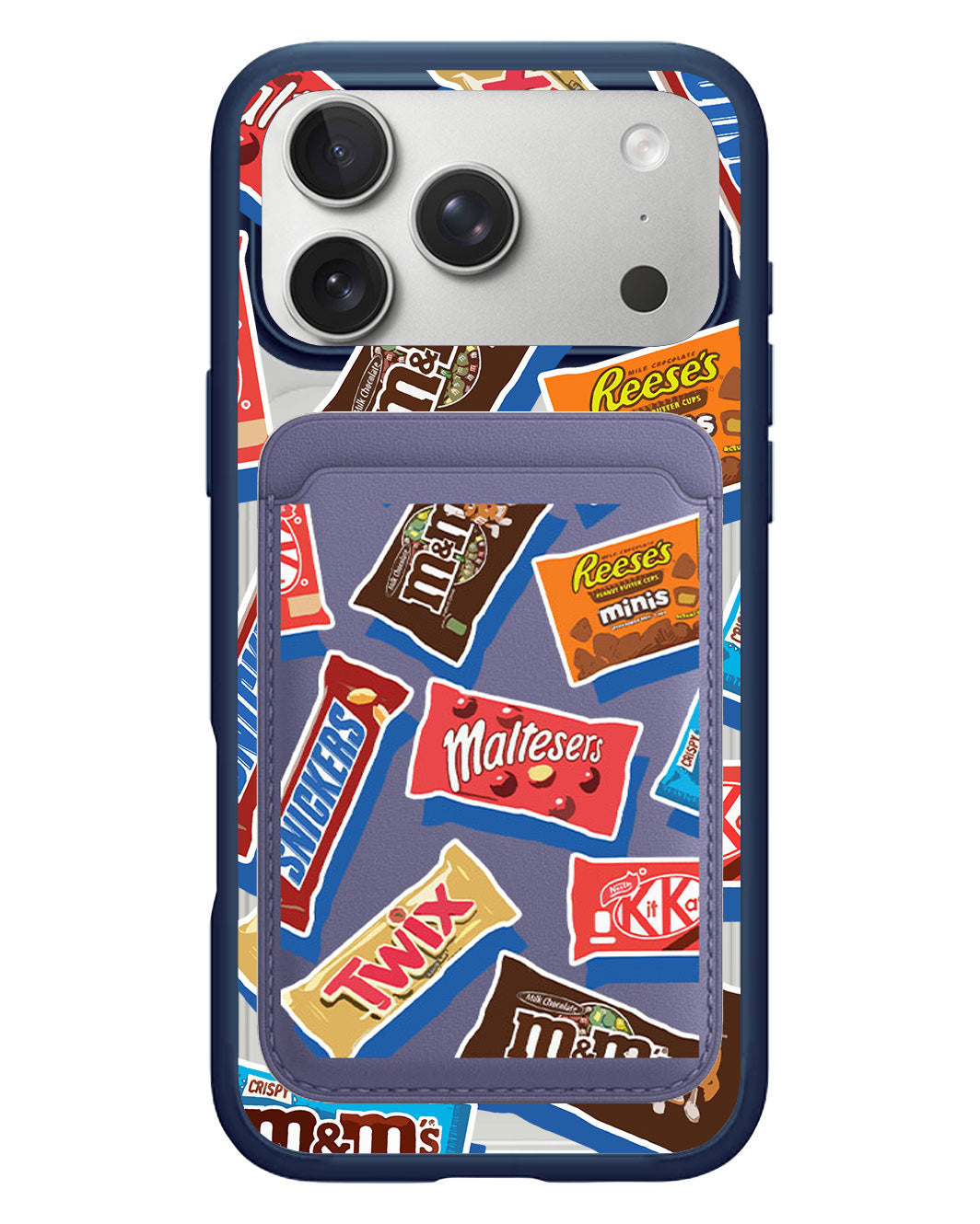 iPhone Magnetic Wallet Case - Choco Sweet